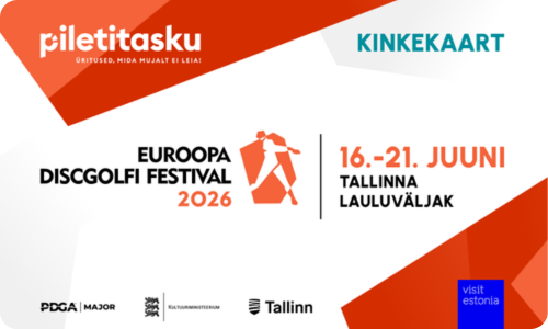 Euroopa Discgolfi Festival 2026 kinkekaart